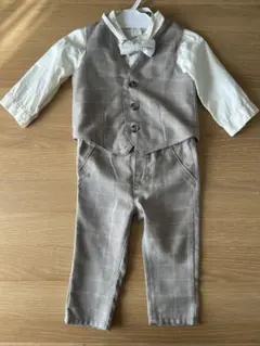 H&M ブラウン フォーマルスーツ　80センチ