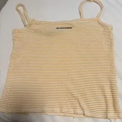 Kastane ストライプキャミソール