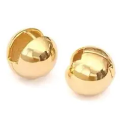 フープピアス ボールピアス ゴールド 18金 k18 シルバー925★