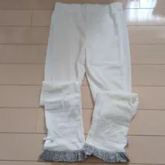 最終値下げ！après les cours キッズスパッツ 130サイズ☆白