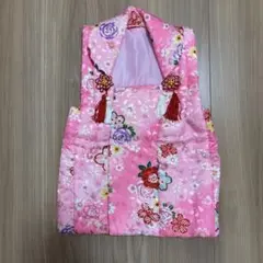 ピンク 花柄 被布着