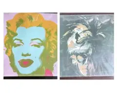 【美品】アンディ・ウォーホルAndy Warhol 公式ポスター 2枚セットのサムネイル