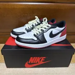 NIKE Air Jordan 1 Low ブラック/レッド