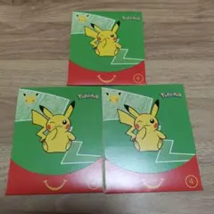 【新品未開封】ポケモンカード 25周年 米国マクドナルド限定プロモ 3パック