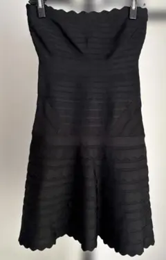 【正規品】Herve Leger Phoebe バンテージドレス ブラック XSのサムネイル