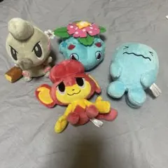 美品】ポケセン ホウエン御三家 キモリ アチャモ ミズゴロウ