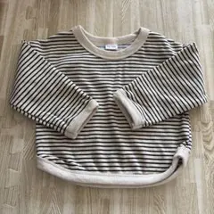 ストライプ 長袖カットソー 80cm