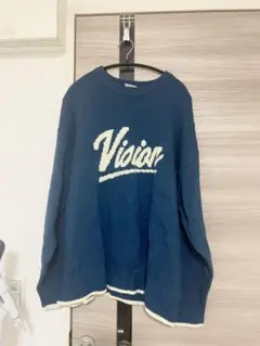 VISION STREET WEAR ネイビー セーター M