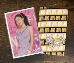 TWICE ジヒョ this is for FC会員限定 オフラインくじ 参加賞