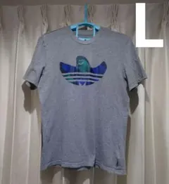 adidas マークゴンザレス トレフォイル Tシャツ グレー Lのサムネイル