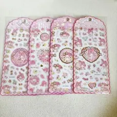 正規品　マイメロ　ジェリーシール　4枚セット