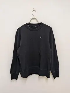 adidas ブラック スウェット トレーナー ユニセックスのサムネイル
