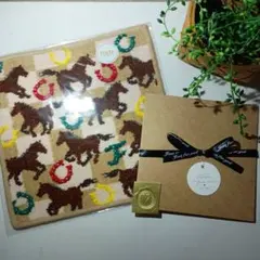 【FEILER フェイラー】 スプリントホース柄 ハンカチ 新品 ギフト