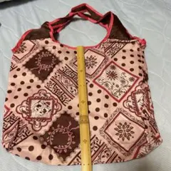 SOFINAエコバッグ・サブバッグ ピンク・ブラウン