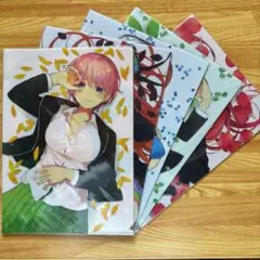 五等分の花嫁　あにまるっこ　クリアファイル 2020バースデー 5種セット 五等分の花嫁 あにまるっこ クリアファイル 2020バースデー 5種セット