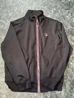 FILA ブラック ジップアップジャージ L❗️セール❗️