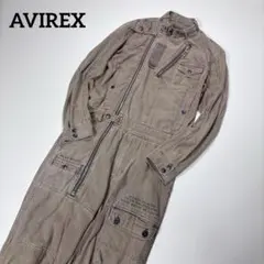 希少 AVIREX ステンシル オールインワン ジャンプスーツ ツナギ 1778