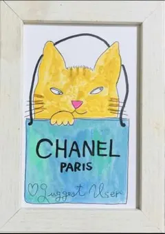 ドローイング水彩アクリル絵画原画抽象画