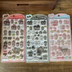 【正規品】うるちゅるポップシール　モンチッチ　3種　新品未開封