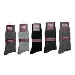 【新品】メンズ ソックス 5足セット 25-27cm 紳士 靴下 写真の柄