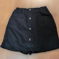 ユニクロ 130cm キュロットスカート