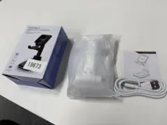 ワイヤレス充電スタンド ホワイト 2台同時