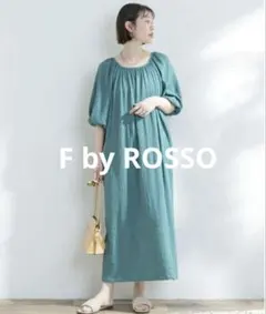F by ROSSO☆2WAYギャザーワンピースのサムネイル