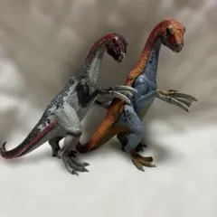 シュライヒ テリジノサウルス 2体セット 色違いのサムネイル