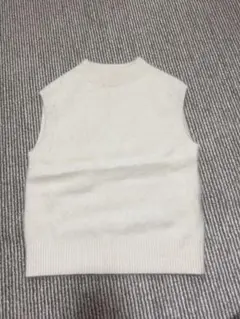 CHIEKO+ compact volume knit vest サイズ38 - メルカリ