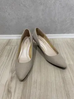 ベージュ ハイヒール　22.5cm
