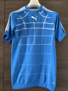 PUMA プーマ evoTRG ACTV テクニカルTシャツ L ブルー