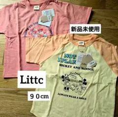 【新品未使用】Littc ミッキーミニートップス 90cm 100cm【3点】