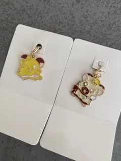 とっとこハム太郎　ちびまるちゃん　たいしょうくんメタルチャーム　2個セット