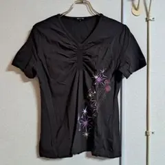 Comme Ca Du Mode 黒 半袖Tシャツ