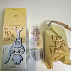 【ラブブ】POP MART PIN FOR LOVE 【E】キーホルダー