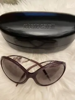 【未使用品】Roberto Cavalli サングラス ケース付き　度なしのサムネイル