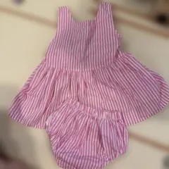 baby nest ストライプ セットアップ 80cmのサムネイル