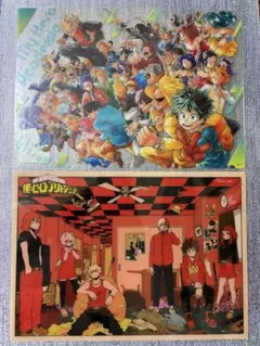 【未開封】僕のヒーローアカデミア ヒロアカ 下敷き 2点