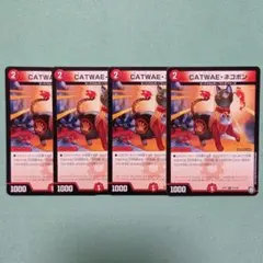 CATWAEネコボン キャワイーネコボン　4枚