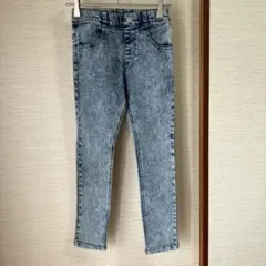 MPS キッズ デニムパンツ 130 ケミカルウォッシュ ライトオン ジーンズのサムネイル