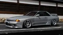 1/10 R32 GT-R RC LED16灯ラジコン ボディスカイライン - メルカリ