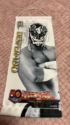 新日本プロレス　シンニチイズム　エル・デスペラード　ミニタペストリー
