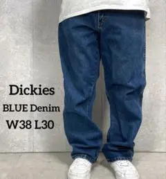 ディッキーズ　デニムパンツ　ジーンズ　ブルー　ビックサイズW38 L30