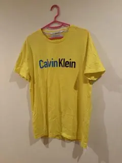 Calvin Klein Jeans イエロー Tシャツ L