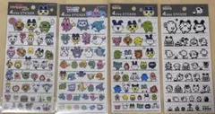たまごっち 4サイズステッカー パラダイス ぷちぷちおみせっち 4枚セット