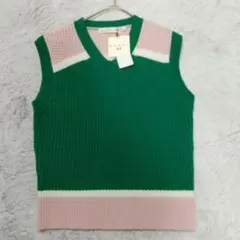 タグ付　UNIQLO✕MARNI　ポップコーン織　ニット　ベスト　Мサイズ