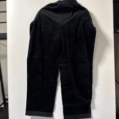 GU×UNDERCOVER コーデュロイパンツ ブラック
