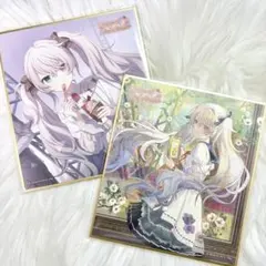 匿名配送 初音ミク ニゴミク プロセカ ミニ色紙 63C 特訓前後 1枚ずつ