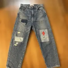 JUNYA WATANABE denim パッチワーク ストレートデニムのサムネイル