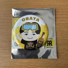 阪神タイガース 小幡　百貨店限定 選手イラスト缶バッジ